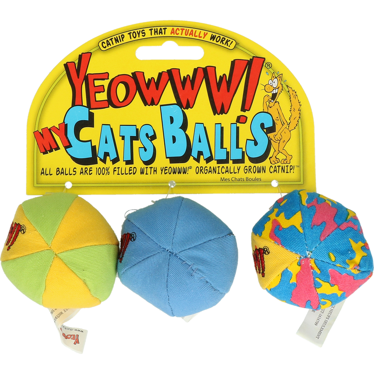 Foto van Yeowww My Cats Balls (3 st)