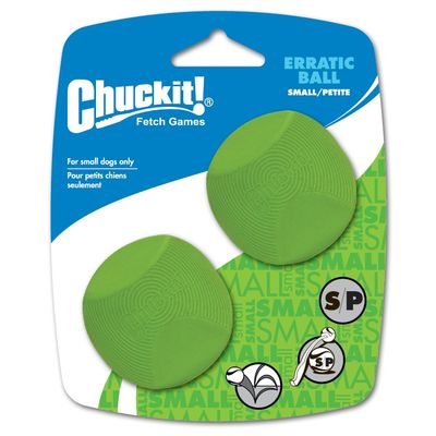 Foto van Chuckit Erratic Ball Small 2-Pack