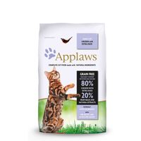 Applaws Kattenvoer Droog Adult Kip & Eend 7.5 kg.
