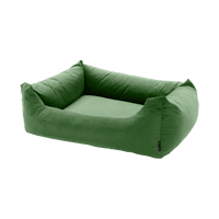 Madison Velours Dog Bed Groen M