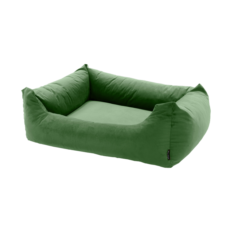 Foto van Madison Velours Dog Bed Groen M
