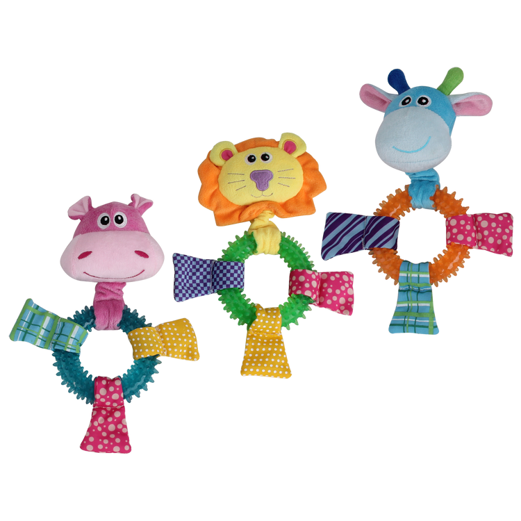 Foto van Puppy Ring Giraffe 26 cm