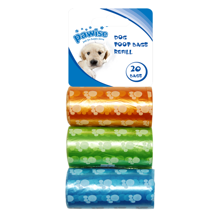 Foto van Pawise Refill Poop Bag (3 pack)