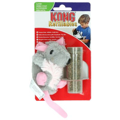 Foto van KONG Cat Refillable Catnip Rat