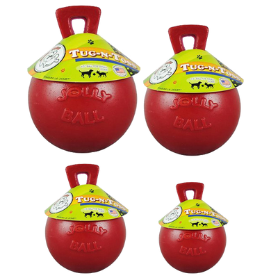 Foto van Jolly Tug-n-Toss 10 cm Rood