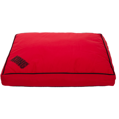 Foto van KONG Rectangle Beds Small. Rood