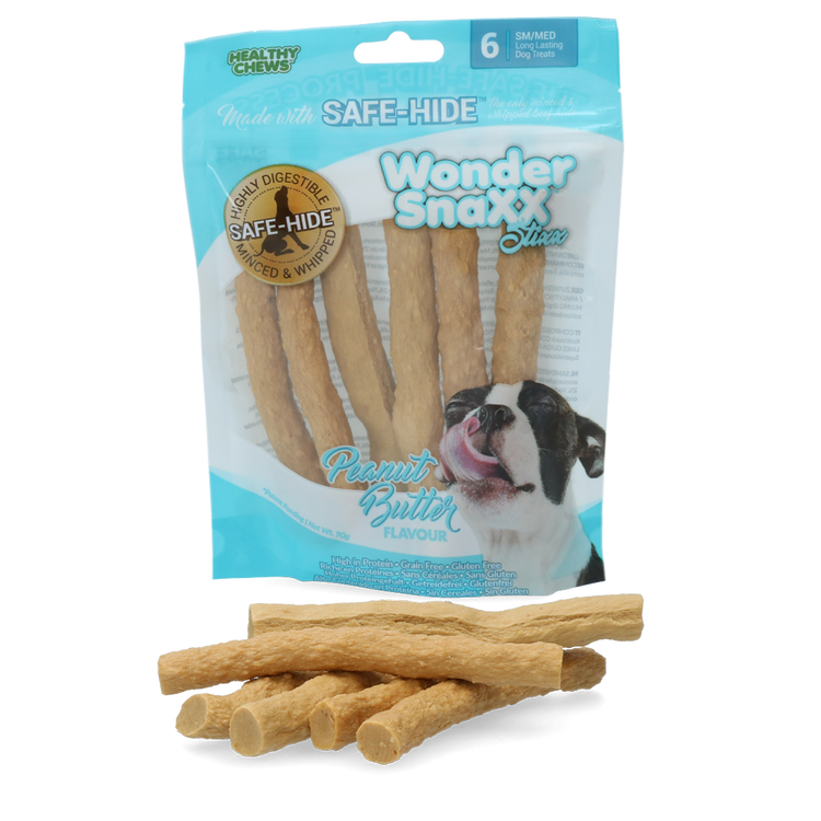 Foto van Wonder Snaxx Stixx Pindakaas