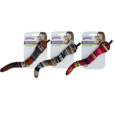 Foto van Pawise Meowmeow life - wool snack