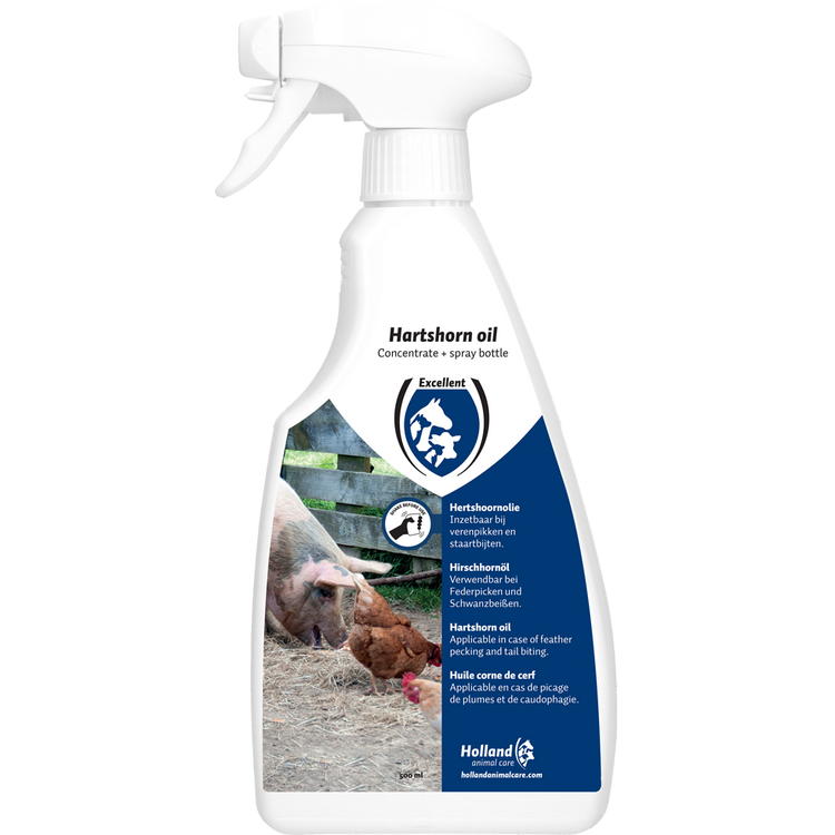 Foto van Hertshoorn spray