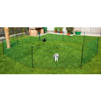 Net afrast konijn 65 cm. enkelpunt 12 m.