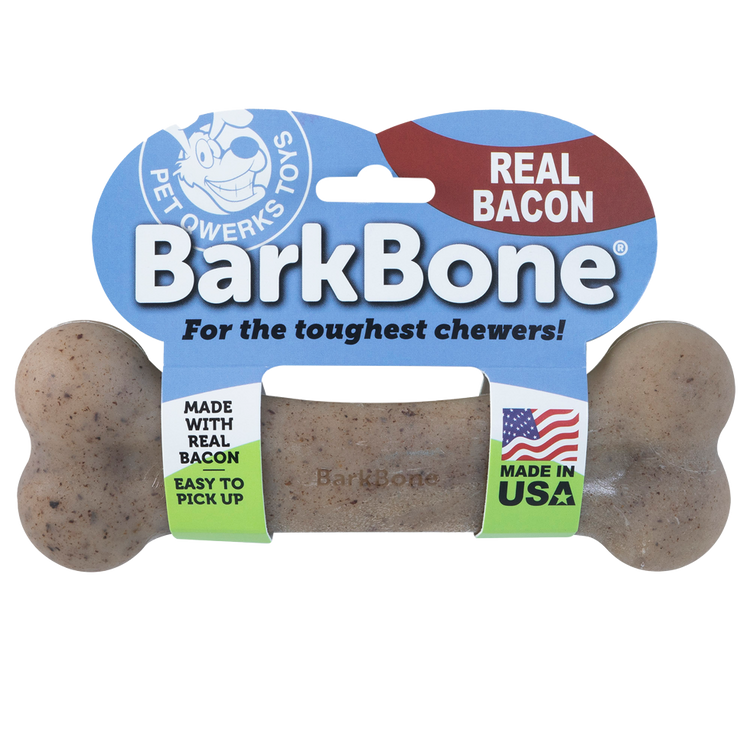 Foto van Pet Qwerks Bacon BarkBone - Xlarge