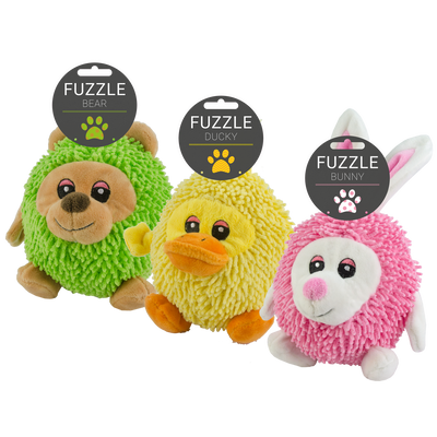 Foto van Fuzzle Bear with squeaker