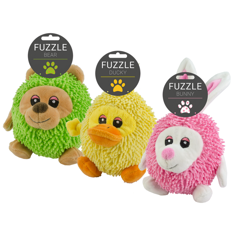 Foto van Fuzzle Bear with squeaker