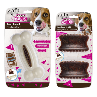 Foto van AFP Krazy Crunch-Treat Bone Refill L 2 pack