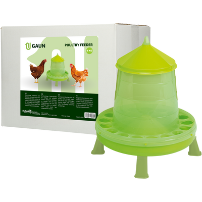 Foto van Pluimvee voertoren 8 kg green lemon op pootjes