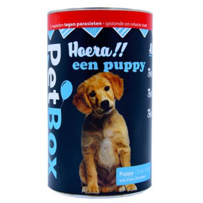 PetBox Puppy vlo,teek & worm Foto van PetBox Puppy vlo,teek & worm