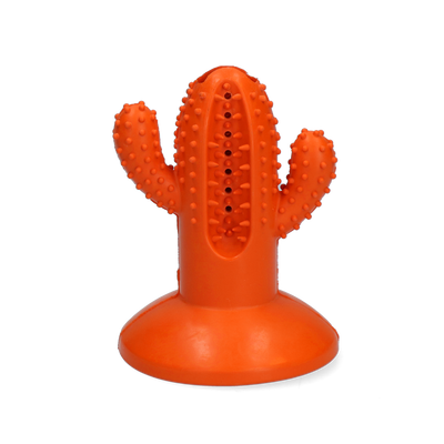 Foto van AFP Dental Chews-Cactus Medium Rubber Orange