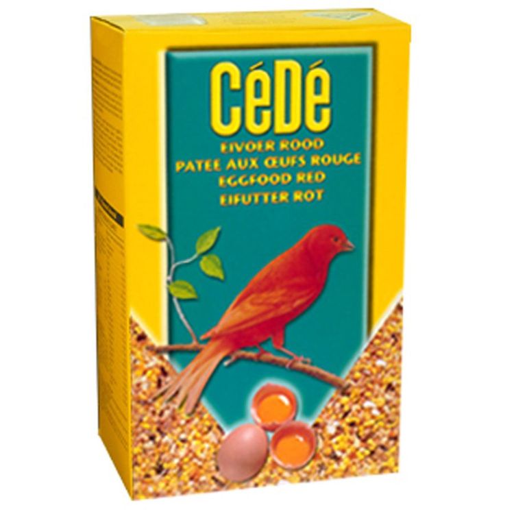 Cede Eivoer kanarie rood Foto van Cede Eivoer kanarie rood