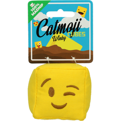 Foto van Emoji Cat Cube Winky (met MadNip)