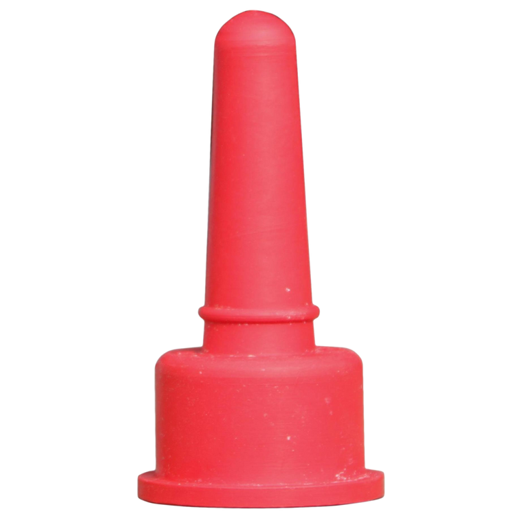 Foto van Lamspeen rood voor op bierfles robuust