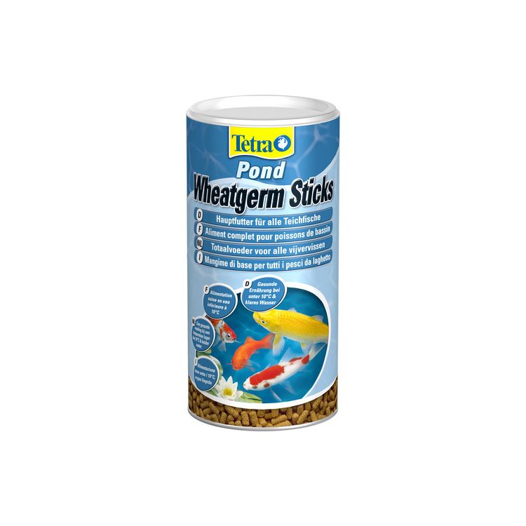 Foto van Tetra Pond wheatgerm sticks
