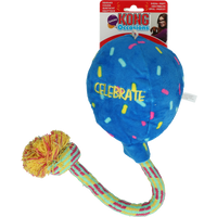 KONG Occasions Birthday Balloon Blue L