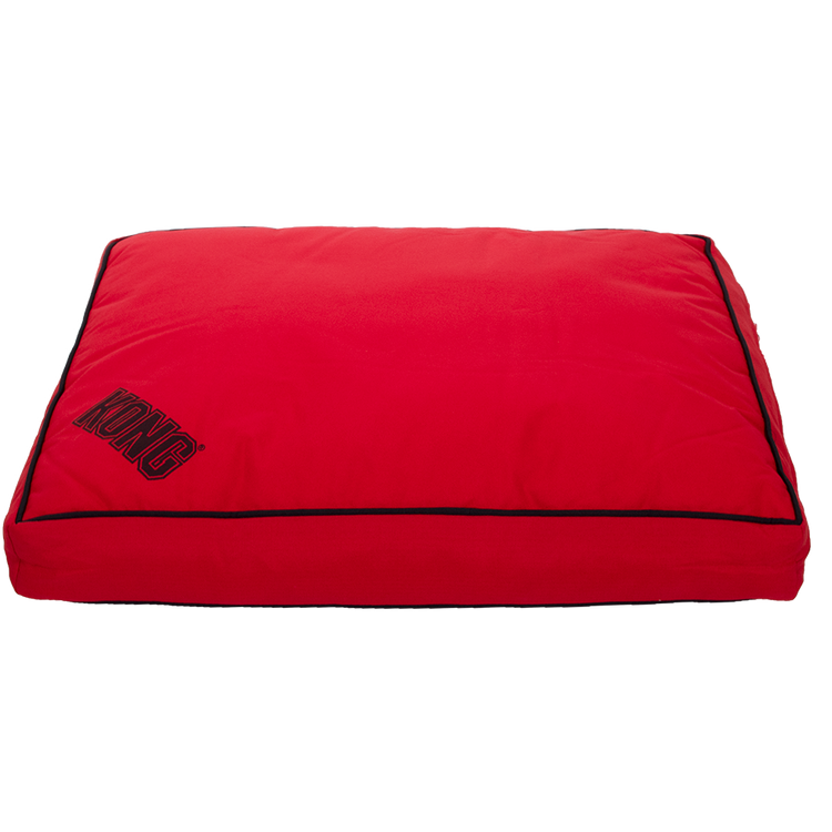 Foto van KONG Rectangle Beds Large. Rood