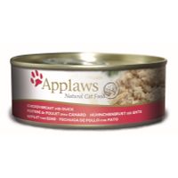 Applaws Kattenvoer Blik Kip & Eend 156 gr.
