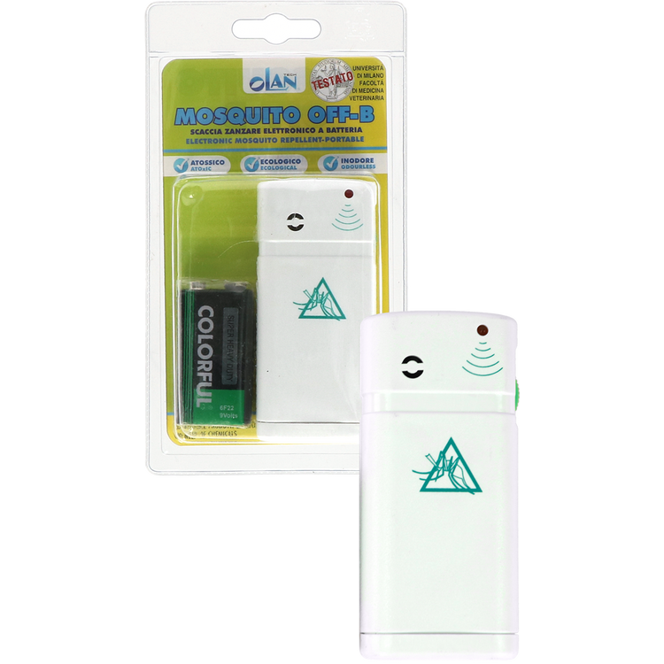 Foto van Olan Mosquito off-B batt. afweer (Muggen)