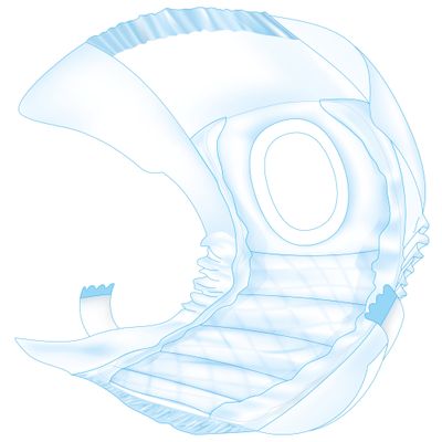 Trixie Luiers voor teven - 2 stuks Foto van Trixie Luiers voor teven - 2 stuks