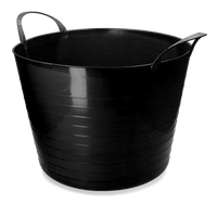 Emmer V-Trug Flexi Zwart 65 l