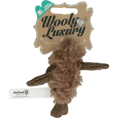Foto van Wooly Luxury Vogel Bruin
