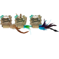 Wooly Luxury Feather Dream Cork Green