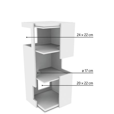 Trixie Cat tower XXL Gabriel vilt/sisal Foto van Trixie Cat tower XXL Gabriel vilt/sisal