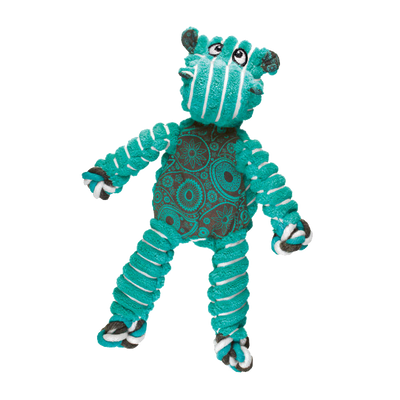 Foto van KONG Floppy Knots Hippo Medium/Large