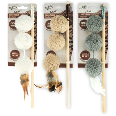 Foto van AFP Lambswool-Lamb Kebab Wand Catnip