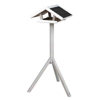 Foto van Trixie natura voederhuis met standaard grenenhout