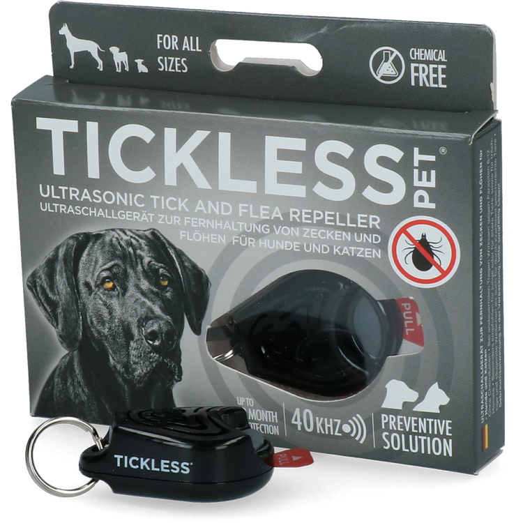 Foto van Tickless Pet Roze tot 12 maanden bescherming