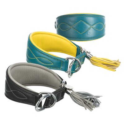 Foto van Trixie Active Comfort halsband voor windhonden leer