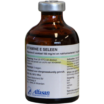 Foto van Vitamine E Seleen Pro Inj. REG NL VRIJ