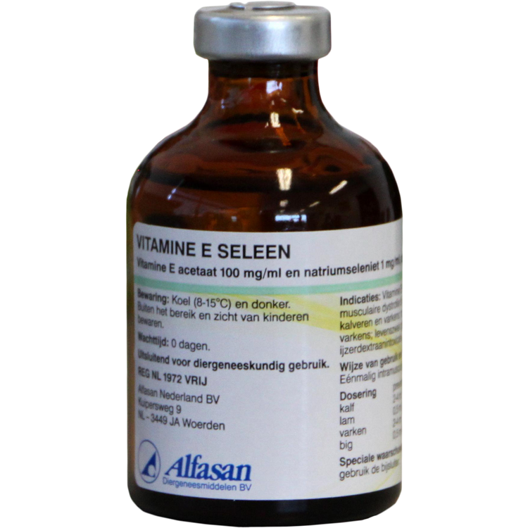 Foto van Vitamine E Seleen Pro Inj. REG NL VRIJ
