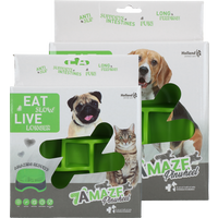 Eat Slow Live Longer Amaze Pinwheel Green M