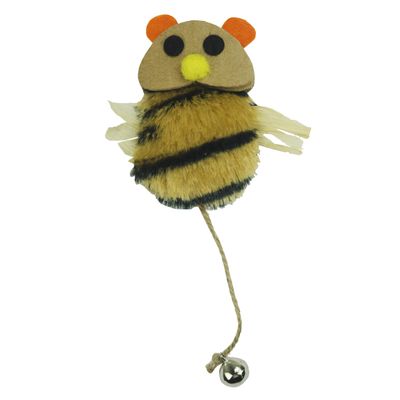 Foto van Crazy Cat Bee vol met Madnip