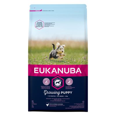 Foto van Eukanuba Growing Puppy Toy Breed