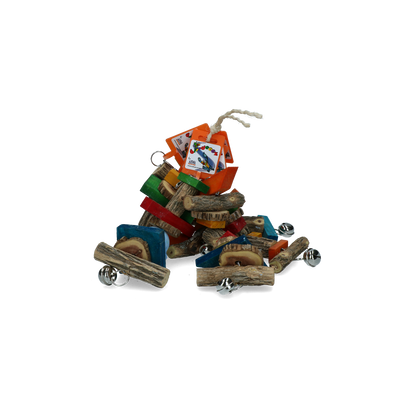 Foto van Birrdeeez Medium Variety 6-Pack Bird Toy