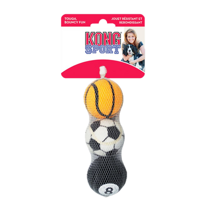 Foto van KONG Sport Balls Medium (3pk) (assorted styles)