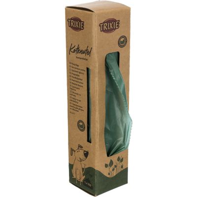 Foto van Trixie Hondenpoepzakjes composteerbaar - 4 stuks