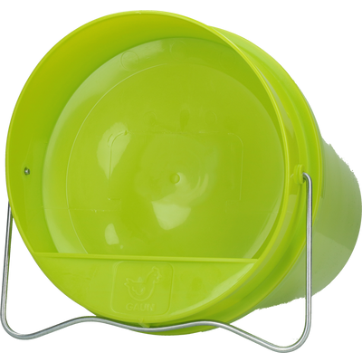 Foto van Pluimvee drinkemmer kunststof 6 l limoen