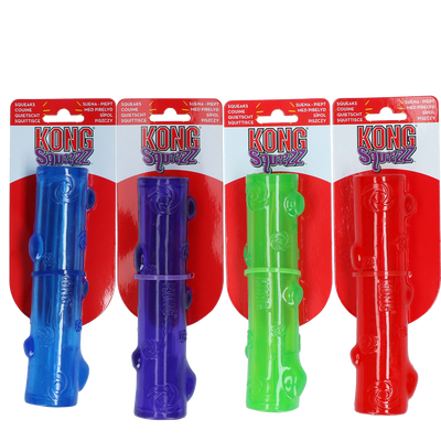 Foto van KONG Squeezz Stick Assorted Med EU