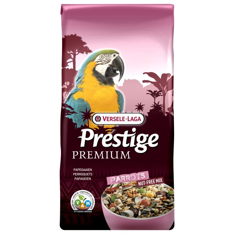 Versele-Laga Prestige Pre Papegaaienvoer zonder noten Foto van Versele-Laga Prestige Pre Papegaaienvoer zonder noten